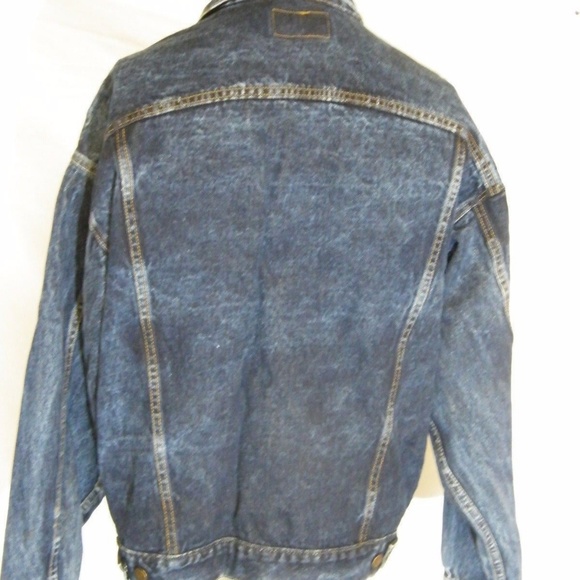 Levis Mens Blue Denim Trucker Jacket XL - Picture 2 of 4